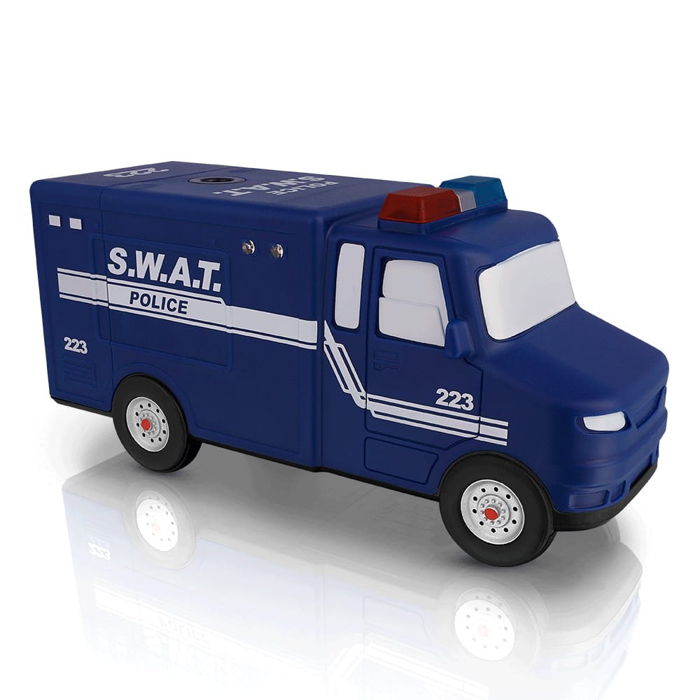 LED Police Truck Electric Pencil Sharpener-0