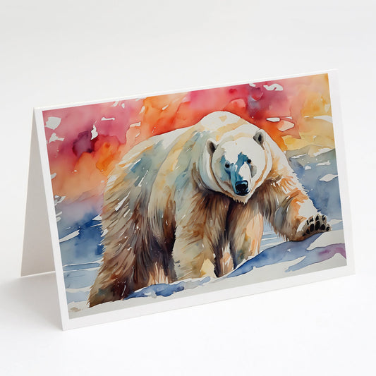 Polar Bear Greeting Cards Pack of 8-0